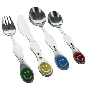 Personalisiertes Besteck-Set Smiley Personalisiertes Besteck-Set Smiley
