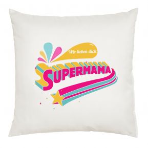 Personalisiertes Kissen Supermama