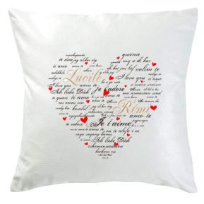 Personalisiertes Kissen Valentinstag Personalisiertes Kissen Valentinstag