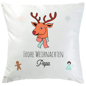 Personalisiertes Kissen Weihnachten