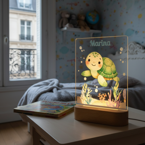Personalisiertes Nachtlicht Ozean