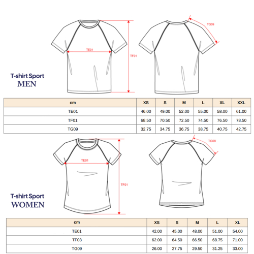 Personalisiertes Sport-T-Shirt Arrow