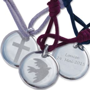 Personalisiertes Taufmedaillon Personalisiertes Taufmedaillon