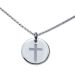 Personalisiertes Taufmedaillon Kreuz