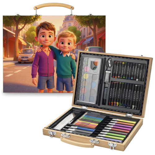 Portr&auml;t im Stil eines 3D-Animationsfilms nach einem Foto