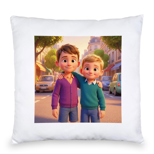 Portr&auml;t im Stil eines 3D-Animationsfilms nach einem Foto