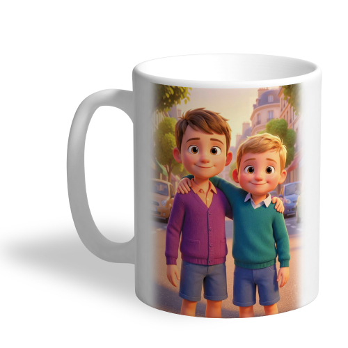 Portr&auml;t im Stil eines 3D-Animationsfilms nach einem Foto