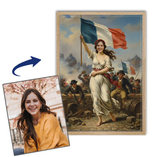 Portr&auml;t Umwandlung in historische Figur - Frau