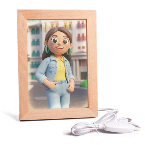 Portr&auml;t im Clay-Art-Stil basierend auf einem FotoPortr&auml;t im Clay-Art-Stil basierend auf einem Foto