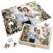 Puzzle eines Fotos, das in ein Ölgemälde verwandelt wurde Puzzle eines Fotos, das in ein Ölgemälde verwandelt wurde