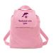 Rucksack für Kinder rosa Delfin