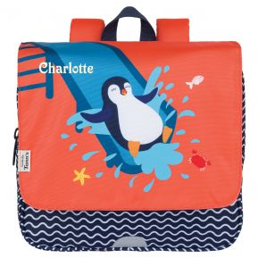 Personalisierter Kindergarten-Rucksack Tann's Pinguin