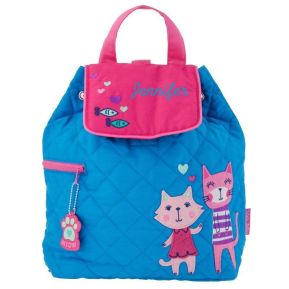 Bestickter Rucksack Katzen