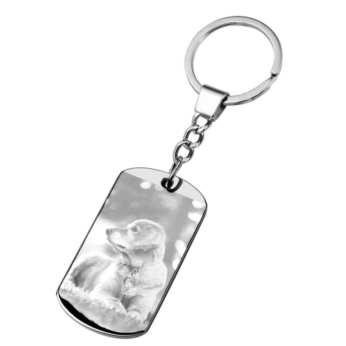 Dogtag Schlüsselanhänger mit Foto