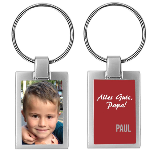 Vatertag Geschenk Personalisierte PU Leder Foto-schlüsselanhänger Geschenke  Männer Freund Papa Mann Nach Bild Namen Datum Auto Schlüsselanhänger -  AliExpress