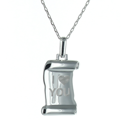 Schmuck Pergament mit Gravur