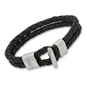 Echtleder Armband schwarz Echtleder Armband schwarz