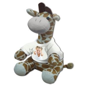 Schmusegiraffe mit Foto Schmusegiraffe mit Foto