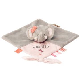 Schmusetuch Elefant mit Name Schmusetuch Elefant mit Name