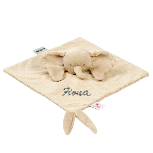 Schmusetuch Fanfan der bestickte Elefant