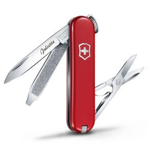 Schlüsselanhänger Schweizer Taschenmesser mit Gravur