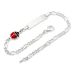 Armband Silber mit Gravur - 8256