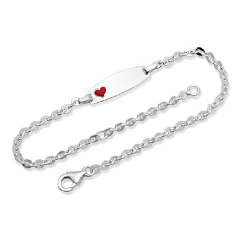 Armband Silber mit Gravur - 8257