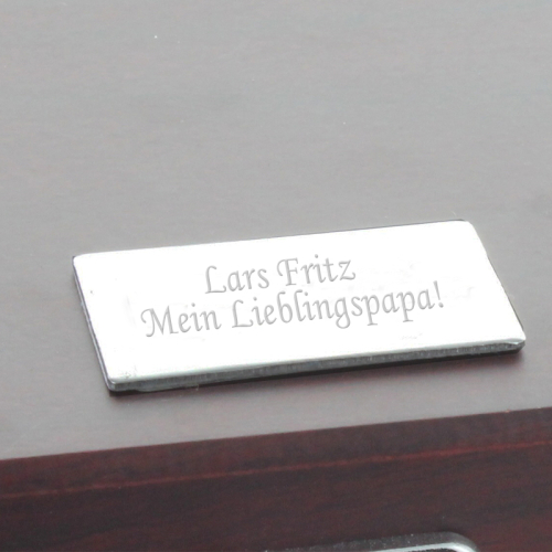 Sommelierset braun personalisiert