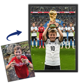 Personalisiertes Sportlegenden-Portrt