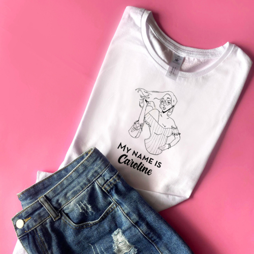 T-Shirt für Frauen Charaktere