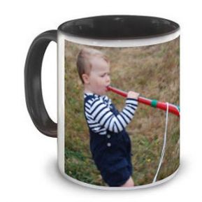 Tasse farbig mit Foto