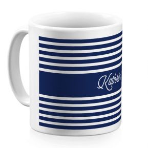 Personalisierte Tasse im Matrosen-Design