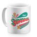 Tasse Superpapa grün