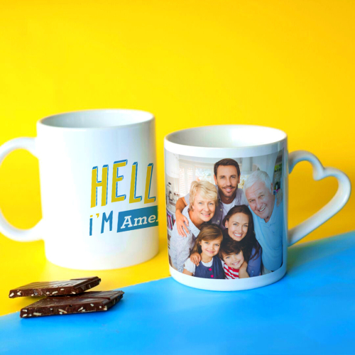 Personalisierte Tasse HELLO