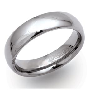 Ring Wolfram mit Gravur 8