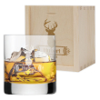 Whiskyglas mit Name Hirsch