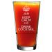 Gravierter Cocktailglas mit Namen Keep Calm
