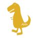 Wandsticker mit Name Dinosaurier