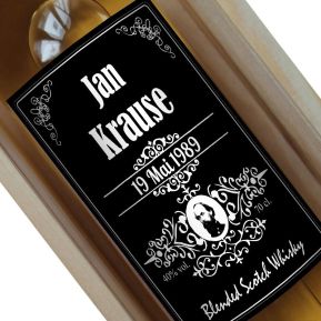 Personalisierte Whisky-Flasche Style Bourbon