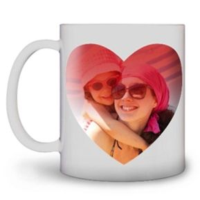 Zaubertasse Herz mit Foto Zaubertasse Herz mit Foto