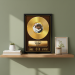 Zertifikat Goldene Schallplatte mit Foto Zertifikat Goldene Schallplatte mit Foto