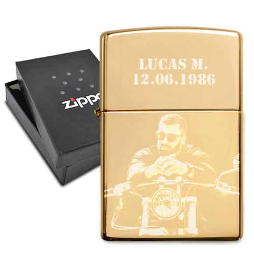 Graviertes Zippo®-Feuerzeug