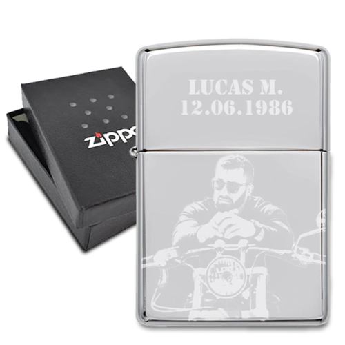 Graviertes Zippo®-Feuerzeug