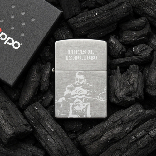 Graviertes Zippo®-Feuerzeug