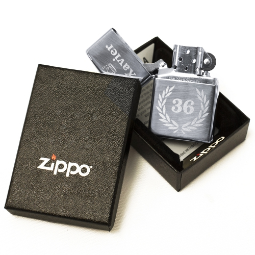 Feuerzeug Zippo®  Motiv Lorbeeren