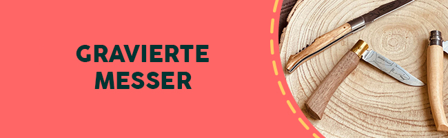 Taschenmesser mit Gravur