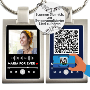 Personalisierter Song auf Schlsselanhnger