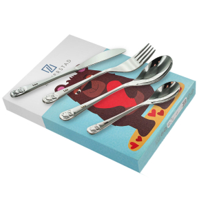 Personalisiertes Besteckset Brchen mit Herz