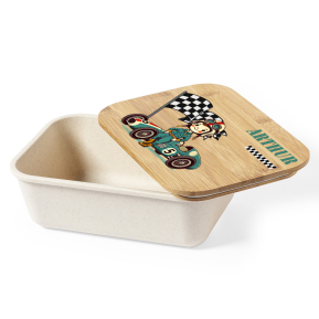 Brotdose mit Rennwagen