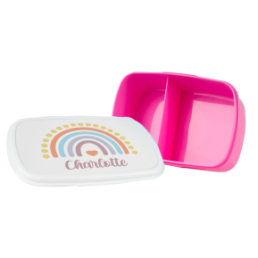 Bunte personalisierte Brotdose